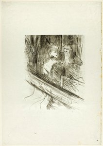 Baron Moïse, die Kiste, aus Au Pied du Sinaï von Henri de Toulouse-Lautrec
