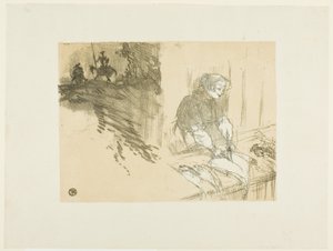 Umschlag für Les Courtes Joies von Henri de Toulouse-Lautrec