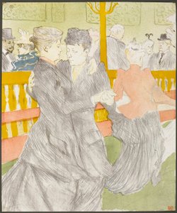 Tanz im Moulin Rouge von Henri de Toulouse-Lautrec