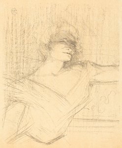 In "La glu" von Henri de Toulouse-Lautrec