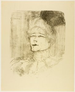 Jeanne Granier, aus Treize Lithographies von Henri de Toulouse-Lautrec