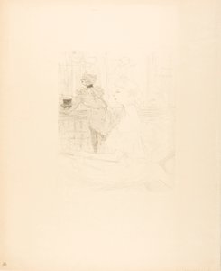 Mademoiselle Leconte von Henri de Toulouse-Lautrec