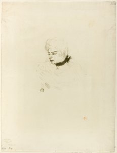 Mademoiselle Pois Vert von Henri de Toulouse-Lautrec