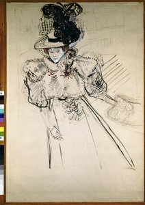 Misia Natanson von Henri de Toulouse Lautrec
