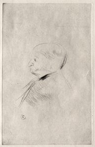 Porträt von M. X. von Henri de Toulouse-Lautrec