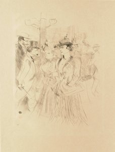 Promenade von Henri de Toulouse-Lautrec