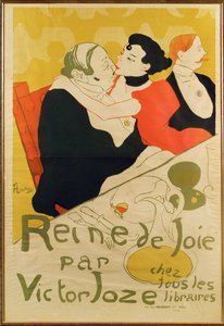 Reine de joie, ein Roman von Victor Joze, bekannt für Lautrecs Plakat