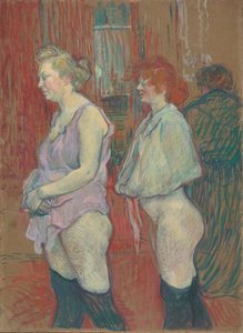 Rue des Moulins, 1894 von Henri de Toulouse-Lautrec