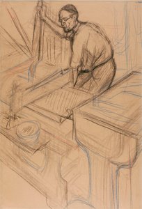 Studie von Henri de Toulouse-Lautrec