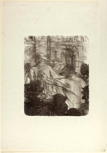 Textilmarkt, Krakau, aus Au Pied du Sinaï von Henri de Toulouse-Lautrec