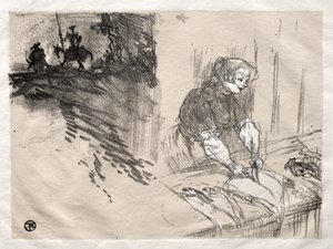 Die kurzen Freuden: Umschlag von Henri de Toulouse-Lautrec