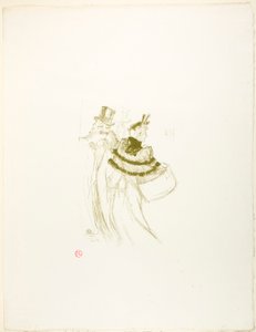Die alten Herren von Henri de Toulouse-Lautrec