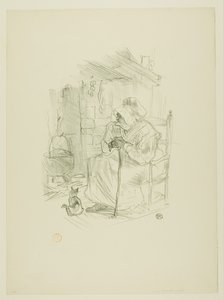 Das Geheimnis, aus Mélodies de Désiré Dihau von Henri de Toulouse-Lautrec
