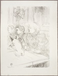 Bei La Souris, Madame Palmyre von Henri de Toulouse Lautrec