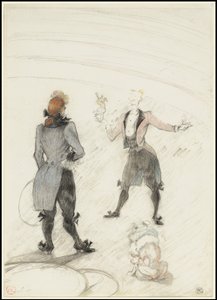 Im Zirkus: Der Hundetrainer, 1899