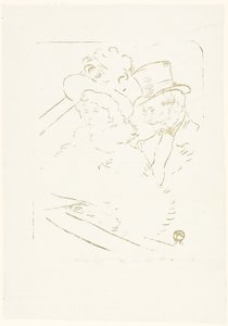 Beim Konzert von Henri de Toulouse Lautrec