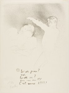 Bei den Variétés: Mademoiselle Lender und Brasseur
