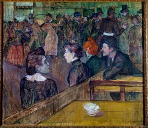 Ball im Moulin de la Galette von Henri de Toulouse Lautrec