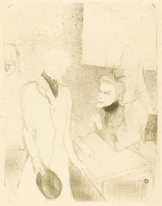 Brandes und Le Bargy in "Cabotins" von Henri de Toulouse Lautrec