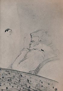 Brandes in ihrem Ankleidezimmer, um 1895, 1946 von Henri de Toulouse Lautrec