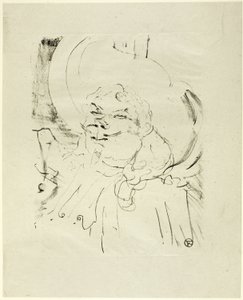Coquelin der Ältere, aus Treize Lithographies von Henri de Toulouse Lautrec