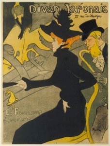 Divan Japonais von Henri de Toulouse Lautrec
