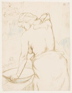 Elles: Die Toilette von Henri de Toulouse Lautrec