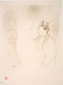 Ida Heath an der Bar von Henri de Toulouse Lautrec