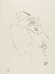 In ihren Vierzigern von Henri de Toulouse Lautrec