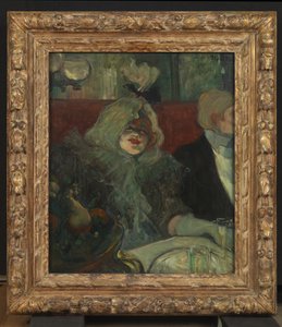 In einem privaten Speisezimmer (Im Rat Mort), um 1899 von Henri de Toulouse Lautrec