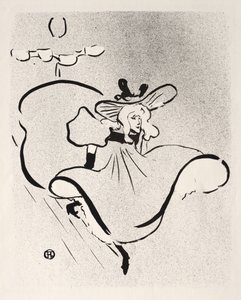Jane Avril von Henri de Toulouse Lautrec