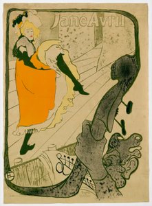 Jane Avril von Henri de Toulouse Lautrec
