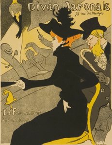 Le Divan Japonais von Henri de Toulouse Lautrec
