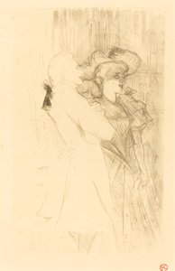 Lender und Auguez in "La chanson de fortunio" von Henri de Toulouse Lautrec