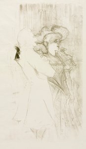 Lender und Auguez in "Das Lied vom Glück" von Henri de Toulouse Lautrec