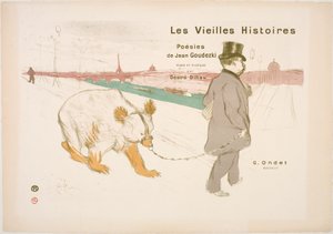 Die alten Geschichten, Umschläge von Henri de Toulouse Lautrec