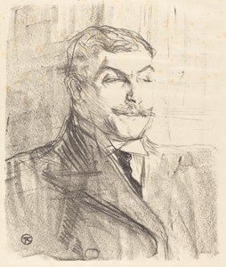 Lucien Guitry, 1896 von Henri de Toulouse Lautrec