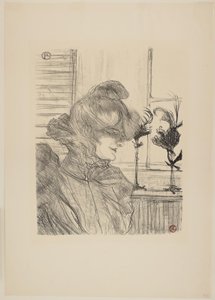 Madame Le Margoin, Modistin von Henri de Toulouse Lautrec