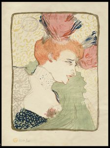Mademoiselle Marcelle Lender, Brustbild, 1895