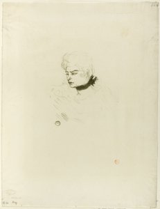 Mademoiselle Pois Vert von Henri de Toulouse Lautrec