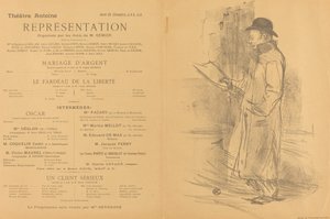 Silberhochzeit; Die Last der Freiheit; Ein ernster Kunde [recto]