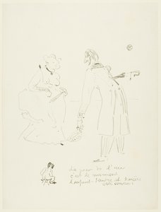 Neujahrsgruß von Henri de Toulouse Lautrec