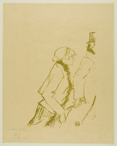 Arme Straßenhure! von Henri de Toulouse Lautrec