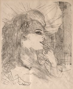 Porträts von Schauspielern und Schauspielerinnen: Dreizehn Lithografien: Anna Held, 1898 von Henri de Toulouse Lautrec