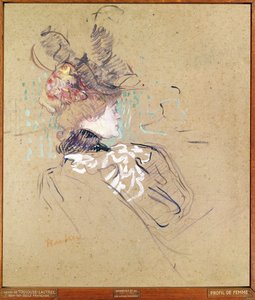 Profil einer Frau, 1896