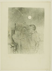 Sternschnuppen, aus Mélodies de Désiré Dihau von Henri de Toulouse Lautrec