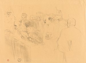 Soudais Absetzung von Henri de Toulouse Lautrec