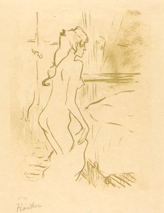 Studie einer Frau von Henri de Toulouse Lautrec