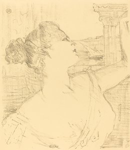 Subra der Oper, 1896 von Henri de Toulouse Lautrec
