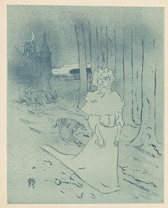 Die Herrin des Herrenhauses oder das Omen La chatelaine ou le tocsin, 1895 von Henri de Toulouse Lautrec
